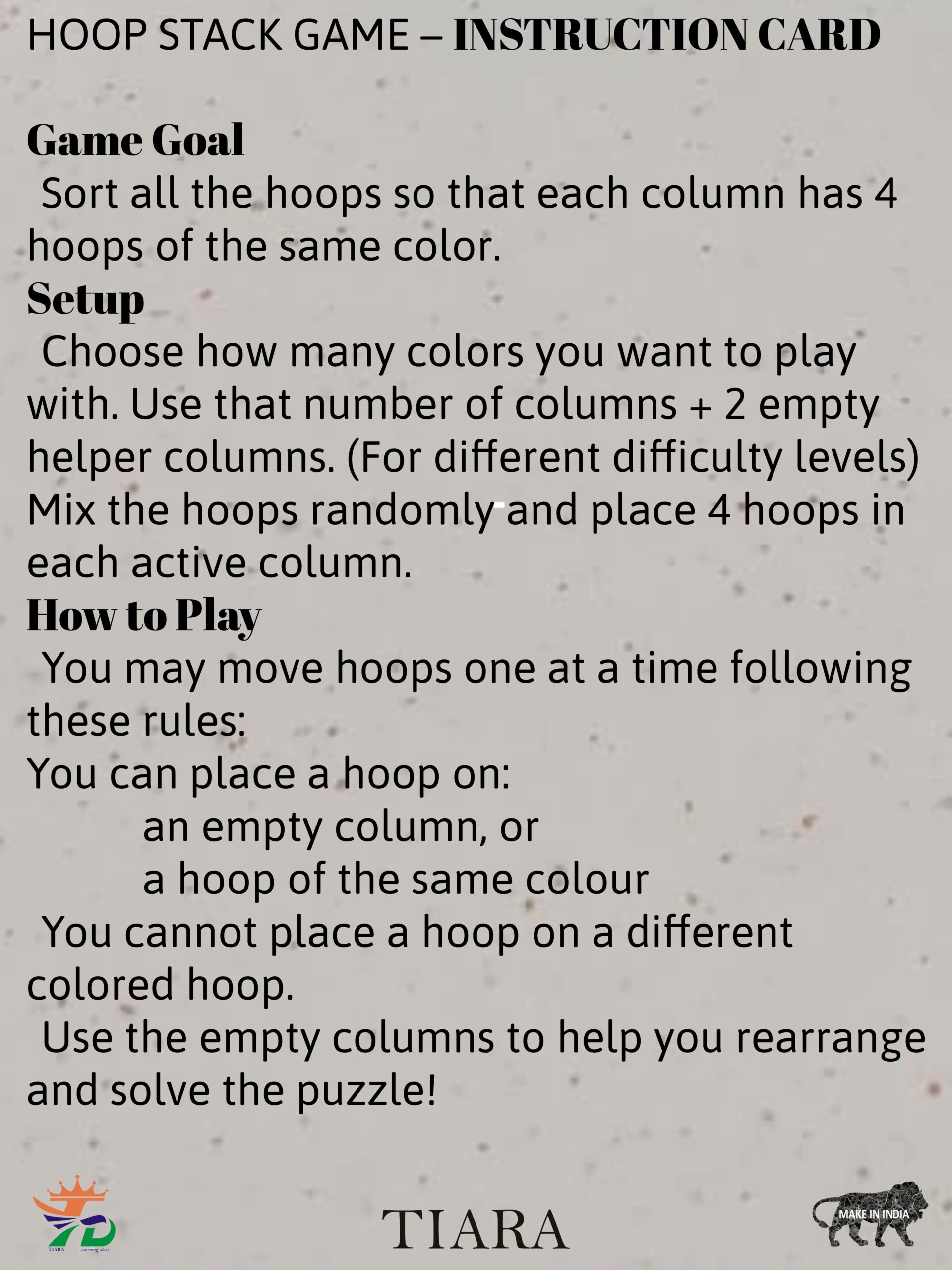 hoop stack puzzle || logic & statergy, color sorting puzzle || hoop stack puzzle || logic & statergy, color sorting puzzle ||