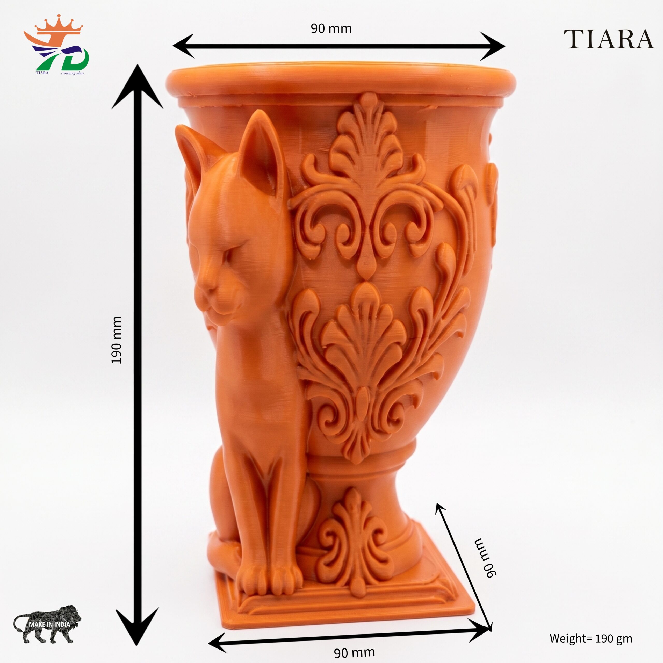 3d printed gothic cat themed ornamental planter with removable inner liner – decorative indoor pot for succulents and indoor plants 3d printed gothic cat themed ornamental planter with removable inner liner – decorative indoor pot for succulents and indoor plants